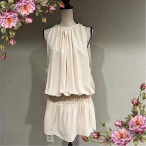 CLEARANCE!!! Bishop + Young The Hamptons Smock cream color Mini dress